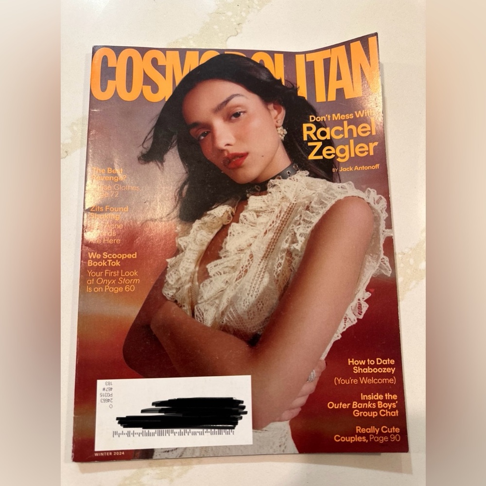 Cosmopolitan Rachel Zegler Magazine